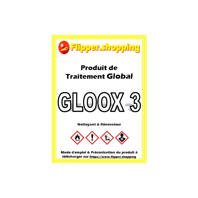 Produit 500 ml Nettoyant GlobaL GLOOX 3