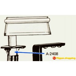 Guide / Axe batteur Gottlieb A-2408 Williams