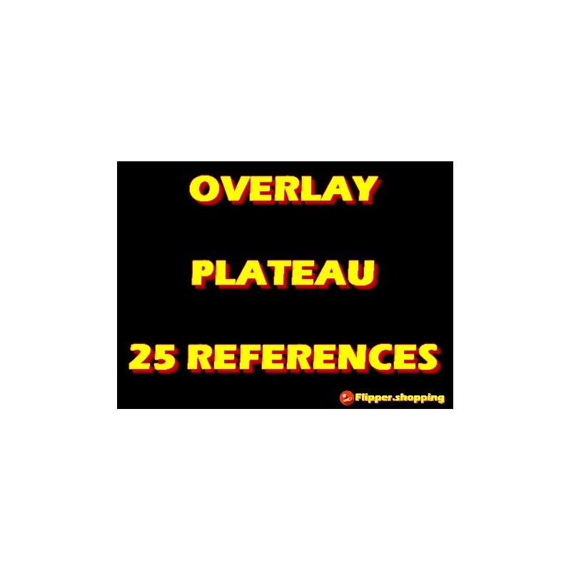 Overlay Haute qualité et finition / 37 Références