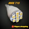 Led Flash 8 SMD AC/DC 180° 3528 Blanc Froid