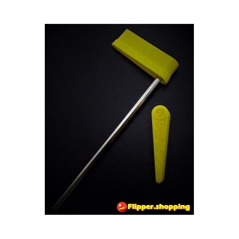 Doigt flipper 3' No fear 20-10136.1 jaune