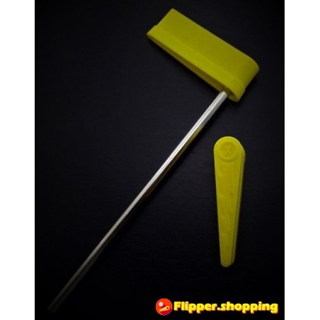 Doigt flipper 3' No fear 20-10136.1 jaune