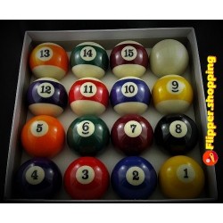 Set de Billes de billard américain 57,2 mm  Grade A