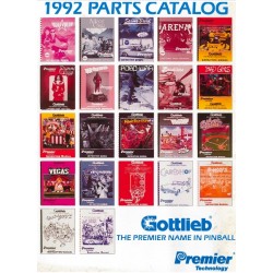 Gottlieb 1992 Parts Catalog