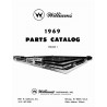 Williams 1969 Parts Catalog