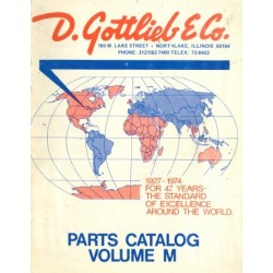 Gottlieb 1974 Parts Catalog