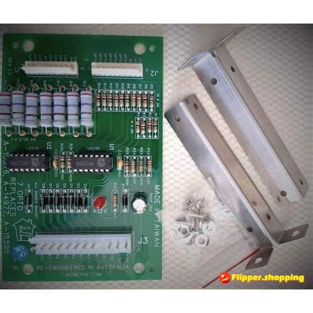 A-15576 A-15595 5768-12921-05 Carte HOMEPIN Bally / Williams 7 Opto