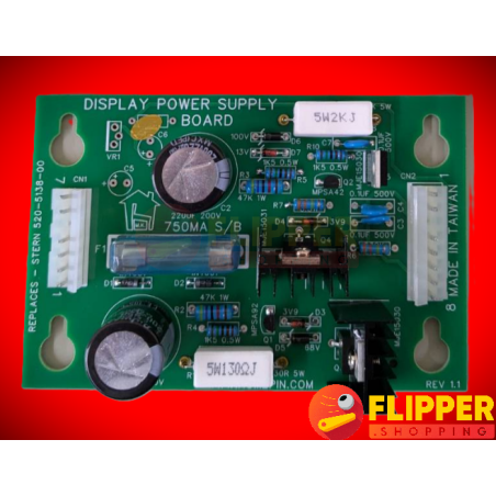 SEGA STERN 520-5138-00 ALIMENTATION AFFICHEUR HOMEPIN