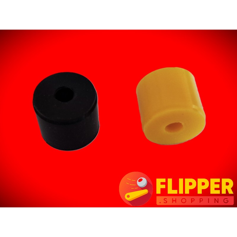 Elastique Post Bumper 23-6551 JAUNE 'SILICON' Hadès